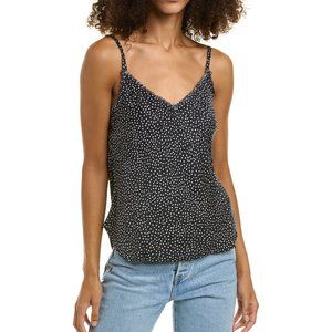 Bella Dahl Womens Silky Fringe Camisole Tank top SIZE Small